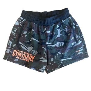 Gymshark Lifting Club printed mesh shorts - small